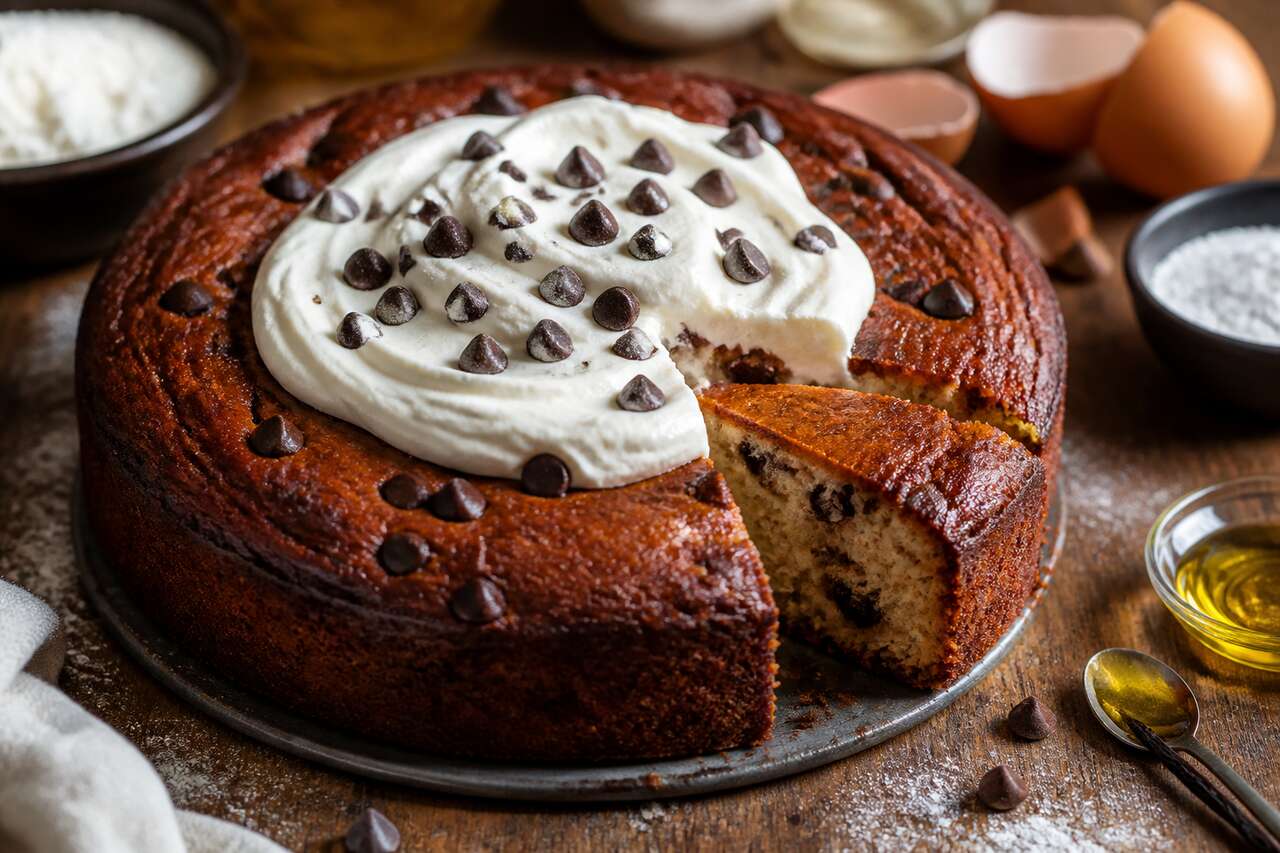 Gâteau Skyr pépites chocolat : facile et gourmand